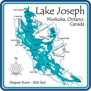 Lake Joseph Depth Chart