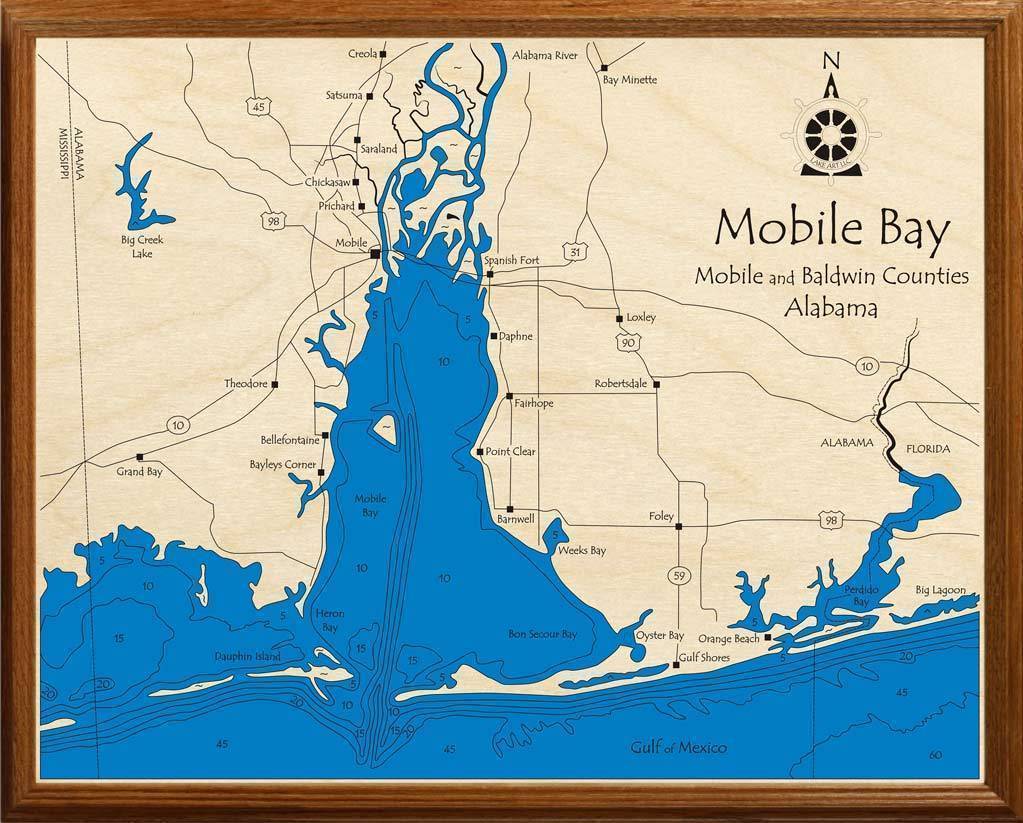 Maps Of Mobile Bay