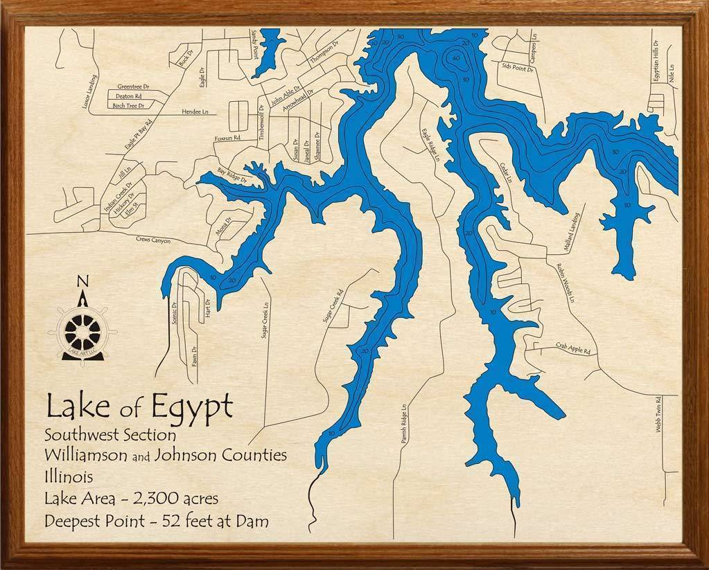 Lake Of Egypt Southwestern Section Lakehouse Lifestyle