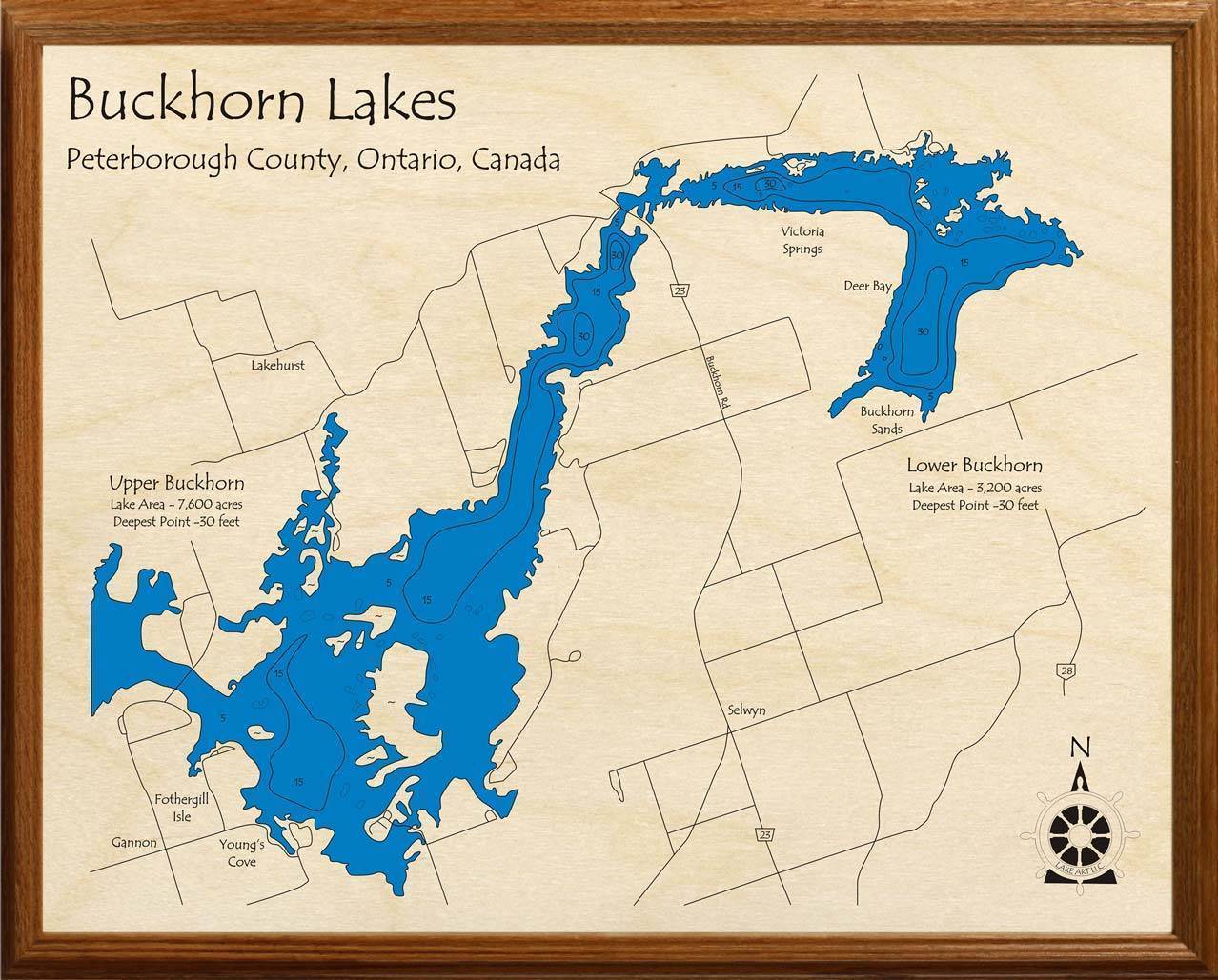 Buckhorn Lakes Upper And Lower Lakes Lakehouse Lifestyle